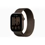 Apple Watch Series 12 GPS + Cellular 46mm Dark Bronze Aluminium Case with Dark Bronze Milanese Loop - M/L