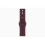 Apple Watch Series 12 GPS + Cellular 46mm Radiant Gold Titanium Case with Burgundy Sport Band - S/M