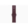 Apple Watch Series 12 GPS + Cellular 46mm Radiant Gold Titanium Case with Burgundy Sport Band - M/L