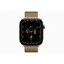 Apple Watch Series 12 GPS + Cellular 46mm Radiant Gold Titanium Case with Radiant Gold Milanese Loop - S/M