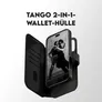 CARE by PanzerGlass Tango 2-in-1 Wallet Case Schwarz m. MagSafe iPhone 17/18 Pro Max