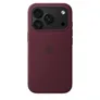 Apple Original iPhone 18 Pro Silikon-Case mit MagSafe - Burgundy