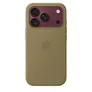 Apple Original iPhone 18 Pro Silikon-Case mit MagSafe - Olive