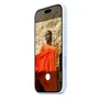 Apple Original iPhone 18 Pro Silikon-Case mit MagSafe - Crisp Blue