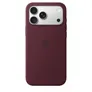 Apple Original iPhone 18 Pro Max Silikon-Case mit MagSafe - Burgundy