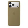 Apple Original iPhone 18 Pro Max Silikon-Case mit MagSafe - Olive