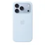 Apple Original iPhone 18 Pro Max Silikon-Case mit MagSafe - Crisp Blue