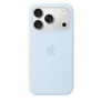 Apple Original iPhone 18 Pro Max Silikon-Case mit MagSafe - Crisp Blue