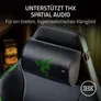 Razer Clio X Wireless Lautsprecher-Kopfpolster für Gaming-Stühle – THX Spatial Audio & HyperSpeed Wireless