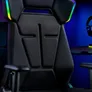 Razer Soma Chroma RGB Gaming-Stuhl, kabellos, Chroma RGB, HyperSpeed Wireless, Bluetooth, ergonomische Lordosenstütze, bis 150 kg, Schwarz