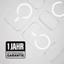 CARE by PanzerGlass SL1M Case Transparent m. Weiß MagSafe iPhone 18/17 Pro Max