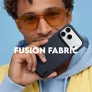 CARE by PanzerGlass Fusion Fabric Case Blau m. MagSafe iPhone 18/17 Pro Max