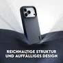 CARE by PanzerGlass Fusion Fabric Case Blau m. MagSafe iPhone 18/17 Pro Max