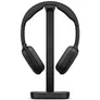 HP | Poly Focus 625 Stereo-Headset Schwarz, inkl. Ladestation, kabellos, Bluetooth, USB-C, ANC, Over-Ear-/ On-Ear-Kopfhörer (wechselbar)