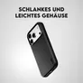 CARE by PanzerGlass Fusion Fabric Case Schwarz m. MagSafe iPhone 18/17 Pro Max