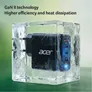 Acer 100W GaN USB-C Schnellladegerät ZL.ADTCC.00L | 3x USB-C, 1x USB-A, Power Delivery, 4 Geräte gleichzeitig