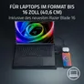 Razer Laptop Sleeve 16 Zoll mit MagSafe-kompatibler Dual-Ladefunktion, 15W kabellosem Laden und gepolstertem Schutz