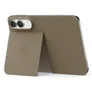 Apple iPhone Duo Folio mit Standfuß Schutzhülle Taupe