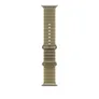Apple 49mm Ocean Armband Halbtransparentes Seegrasgrün - Titan Natur