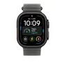 Apple 49 mm Ocean Armband Halbtransparentes Schwarz - Titan Schwarz