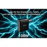 i-tec 100W USB-C GaN Ladegerät mit Power Delivery | Universal-Netzteil für Notebook, Tablet & Smartphone