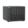 QNAP TS-h966TX-8G NAS System 9-Bay Hybrid-Thunderbolt™ 4 NAS mit U.2 NVMe SSD, 10GbE/2,5GbE
