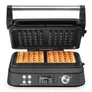 Gastroback 42449 Waffeleisen Advanced Control Edelstahl BLACK EDITION