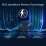 ASUS ROG Harpe Ace Aim Lab Edition Gaming Maus kabellos | 54 g Ultra-Leicht | 36.000 DPI AimPoint Sensor | Tri-Mode Wireless | Esports Maus für FPS-Gaming, Schwarz