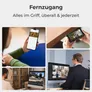 Reolink Argus Series B740X mit Reolink Solar Panel 2 weiß 4K 180°-Blickwinkel
