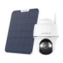 Reolink Argus Series B440 Pan/Tilt-WLAN-Kamera mit Reolink Solar Panel 2 weiß