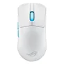 ASUS ROG Harpe Ace Aim Lab Edition Gaming Maus kabellos | 54 g Ultra-Leicht | 36.000 DPI AimPoint Sensor | Tri-Mode Wireless | Esports Maus für FPS-Gaming, Weiß