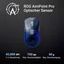 ASUS ROG Harpe Ace Mini Wireless Gaming Maus | 49 g Ultraleicht | 42.000 DPI AimPoint Pro Sensor | Tri-Mode | Bluetooth | 2,4 GHz | Esports Gaming Maus, Schwarz