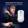 ASUS ROG Harpe Ace Mini Wireless Gaming Maus | 49 g Ultraleicht | 42.000 DPI AimPoint Pro Sensor | Tri-Mode | Bluetooth | 2,4 GHz | Esports Gaming Maus, Weiß