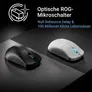 ASUS ROG Harpe Ace Mini Wireless Gaming Maus | 49 g Ultraleicht | 42.000 DPI AimPoint Pro Sensor | Tri-Mode | Bluetooth | 2,4 GHz | Esports Gaming Maus, Weiß