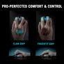 ASUS ROG Harpe II ACE Wireless Gaming Maus schwarz | 48 g Ultralight | 42.000 DPI | 8K Polling Rate | Bluetooth, RF & USB, Mondlicht-Weiß