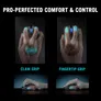 ASUS ROG Harpe II ACE Wireless Gaming Maus schwarz | 48 g Ultralight | 42.000 DPI | 8K Polling Rate | Bluetooth, RF & USB, Lava-Rot