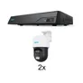 Reolink Bundle aus NVS8 NVR und 2x  Reolink Trackmix Series P760 PoE Cam