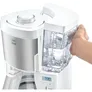 Melitta Look Timer 1025-07 Kaffeemaschine Weiß/Edelstahl 10 Tassen