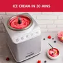 Magimix Gelato Expert Eismaschine mit Kompressor Profi-Eisbereiter für Speiseeis, Sorbet & Frozen Yogurt
