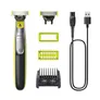 Philips QP2834/23 OneBlade Face+Body Trimmer neongelb/schwarz