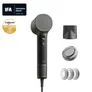 Laifen Neo Special Hochgeschwindigkeits-Haartrockner mit Diffusor & 2 Stylingdüsen; 110.000 U/min, Smart Temperature Control, 1400 W; schwarz