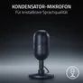 Razer Seiren V3 Mini USB-Mikrofon Schwarz | 14-mm-Kondensatorkapsel, Supernierencharakteristik, Tap-to-Mute, 96 kHz, Plug & Play