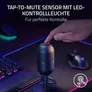 Razer Seiren V3 Mini USB-Mikrofon Schwarz | 14-mm-Kondensatorkapsel, Supernierencharakteristik, Tap-to-Mute, 96 kHz, Plug & Play