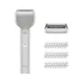 Laifen T1 Pro Elektrorasierer mit Linearmotor aus Aluminium – USB-C Rasierer & Barttrimmer Set, IPX7, 12.000 CPM; Alu silber