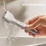 Laifen T1 Pro Elektrorasierer mit Linearmotor aus Aluminium – USB-C Rasierer & Barttrimmer Set, IPX7, 12.000 CPM; Alu silber