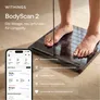 Withings Body Scan 2 smarte Körperwaage schwarz