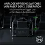 Razer Huntsman V3 Pro Tenkeyless 8KHz Gaming-Tastatur | Analog Optical Switches Gen-2, Rapid Trigger, Snap Tap, 8000 Hz HyperPolling, RGB, TKL