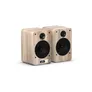 Pure Classic Active Stereo-Soundsystem DAB+/FM, Bluetooth, USB-C; HDMI, optical-In, Fernbedienung beige/Eiche
