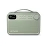 Pure Bloom Radio mit Bluetooth DAB+/UKW IPX5 portabel, mit Akku, salbeigrün