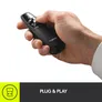 Logitech Wireless Presenter R400 mit rotem Laserpointer, 15 m Reichweite, USB Plug & Play, kabellose Präsentationsfernbedienung